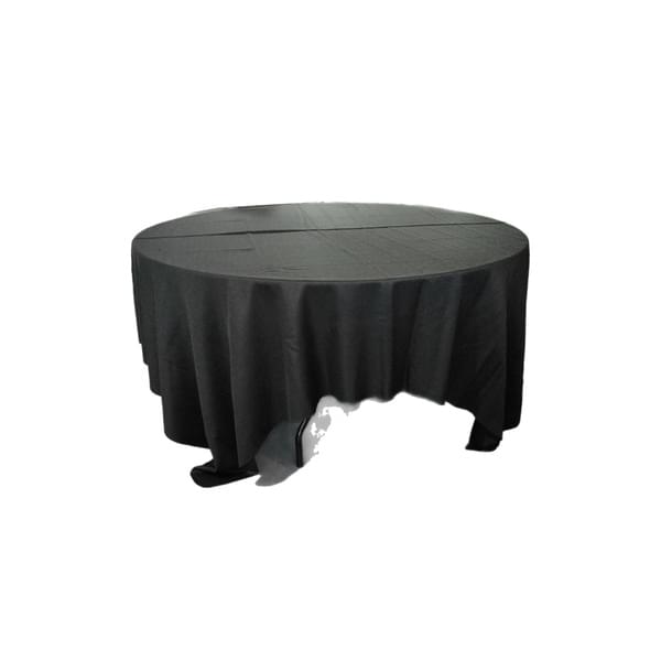 Black Linen Tablecloth 2.5*2.5 for rent – Galore Events | Rentlyz