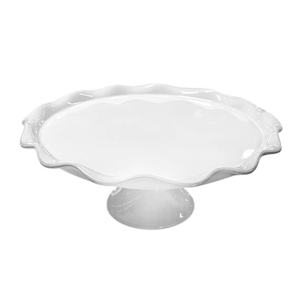 Pearl White Impression Cake Tray for rent – Karma | Rentlyz