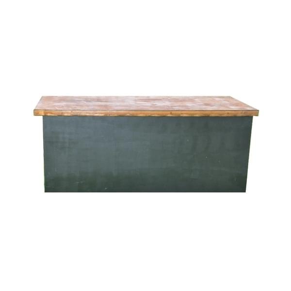 Black Butcher Block Wooden Counter for rent – Mr-Mor | Rentlyz