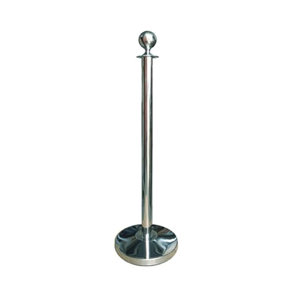 Silver Stanchion Post for rent – Sugoy Design | Rentlyz