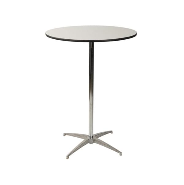Round White Bar Table for rent – Mr-Mor | Rentlyz