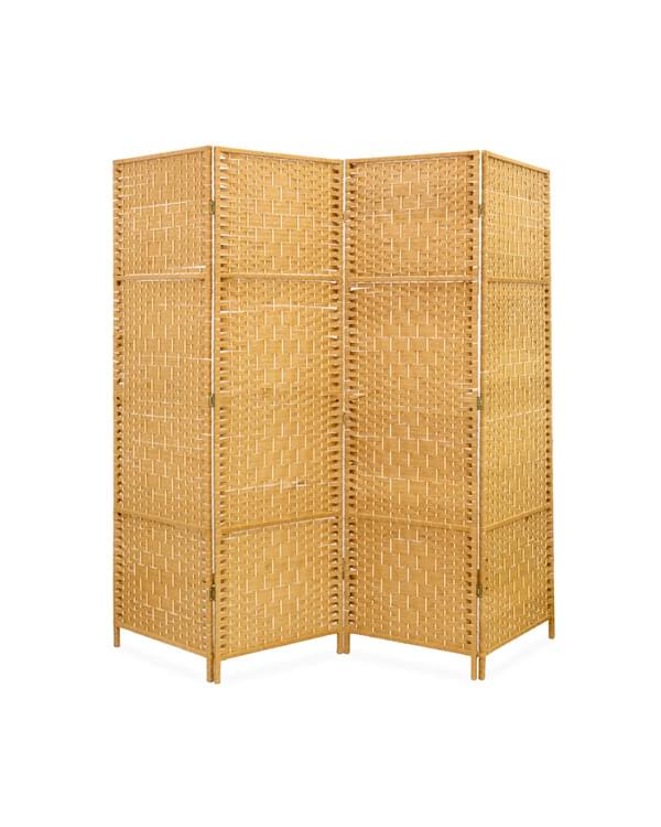Natural Rattan Screen for rent – Sugoy Design | Rentlyz