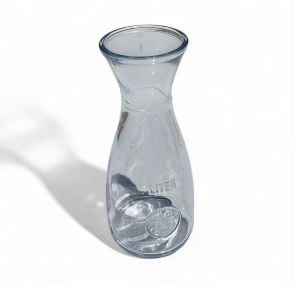 1 Liter Glass Carafe for rent – Mr-Mor | Rentlyz