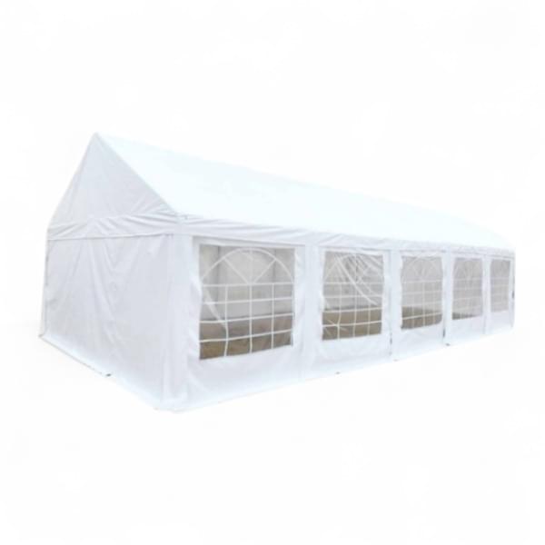 White Marquee Tent 4 × 10 m for rent – Les Events | Rentlyz