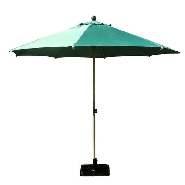 Green parasol+base for rent – Harmonia | Rentlyz