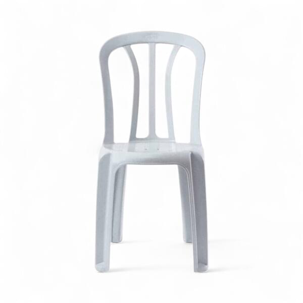 White Plastic Chair for rent – DBO | Rentlyz