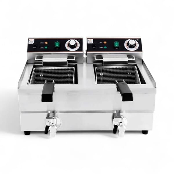 Double Electric Deep Fryer for rent – DBO | Rentlyz
