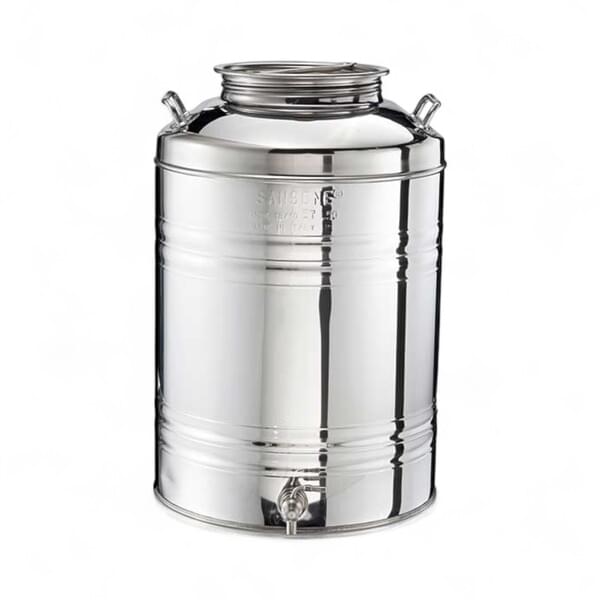 50-Liter Stainless Steel Cold Beverage Container for rent – DBO | Rentlyz