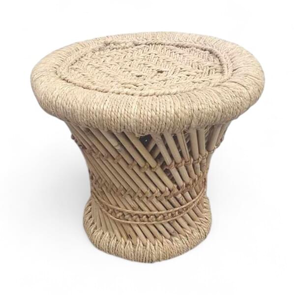Large Wicker Stool for rent – DBO | Rentlyz