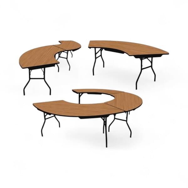 Half Moon Table for rent – DBO | Rentlyz
