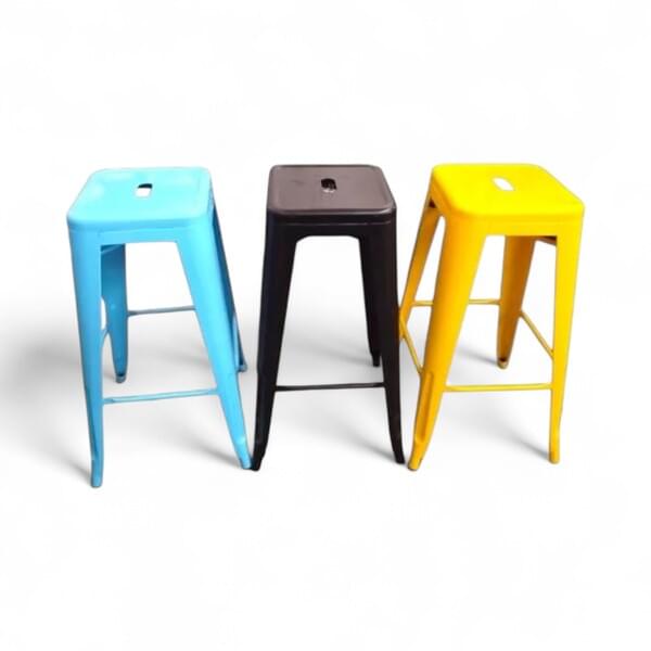 Dorothy metal bar chair rental for rent – Elroy Events | Rentlyz
