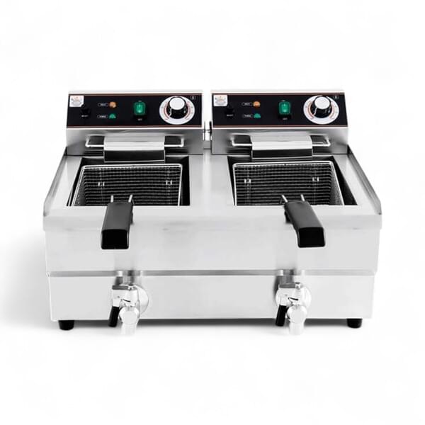 Double Electric Deep Fryer for Rent for rent – DBO | Rentlyz