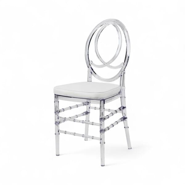 Transparent Chanel Chair for rent – KISS O.T | Rentlyz