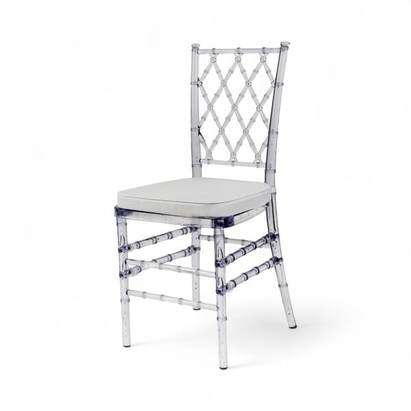 Transparent X-Back Chair for rent – KISS O.T | Rentlyz