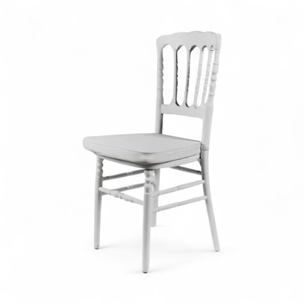 White Napoleon Chair for rent – KISS O.T | Rentlyz