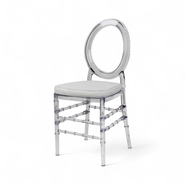 Venetian Transparent Chair for rent – KISS O.T | Rentlyz