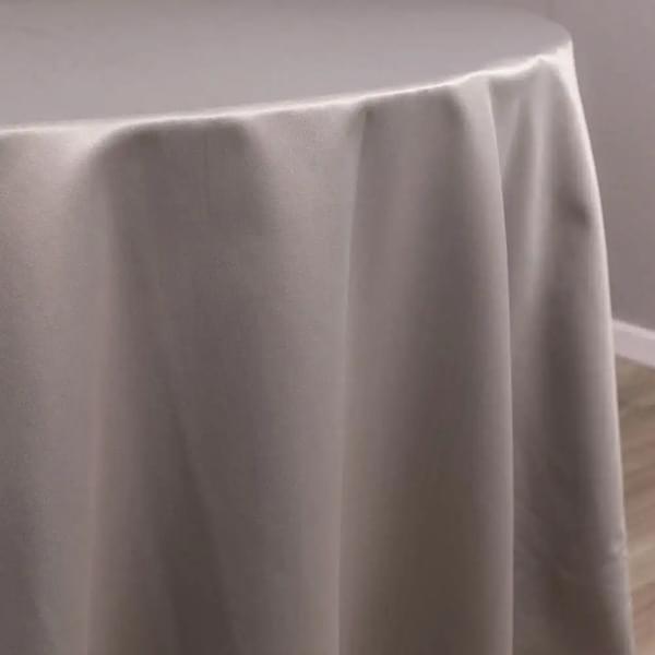 Satin tablecloth 300x300 silver for rent – Hodaya | Rentlyz