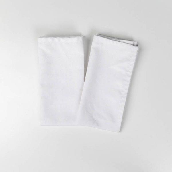White Cotton Napkin for rent – Camisa Events | Rentlyz