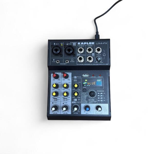 Mixer, Microphone, and Wiring for rent – Karma | Rentlyz