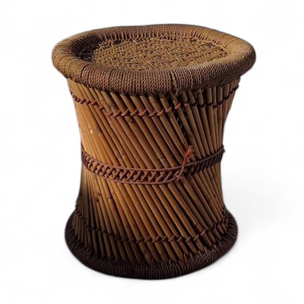 Round Woven Stool for rent – Hodaya | Rentlyz