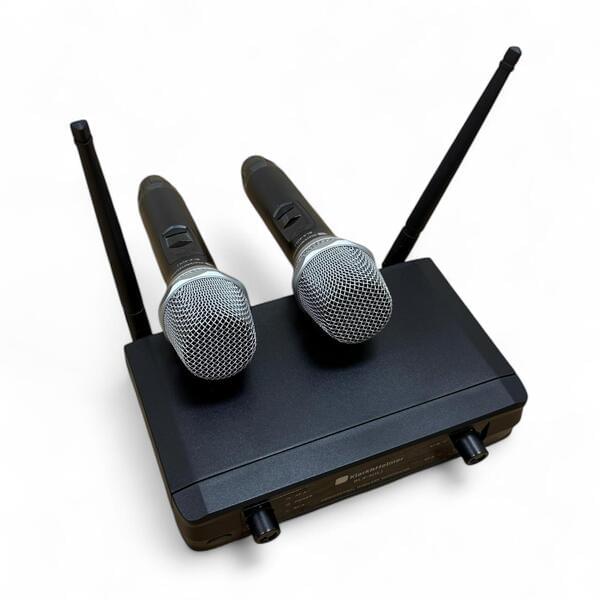Wireless Microphone Set (2 pcs) for rent – Karma | Rentlyz