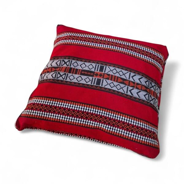 Red Ethnic Pillow for rent – Hodaya | Rentlyz