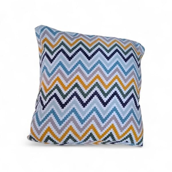 Colorful Zigzag Decorative Pillow for rent – Hodaya | Rentlyz