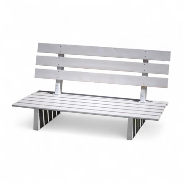 White Double Futon Bench for rent – Karma | Rentlyz