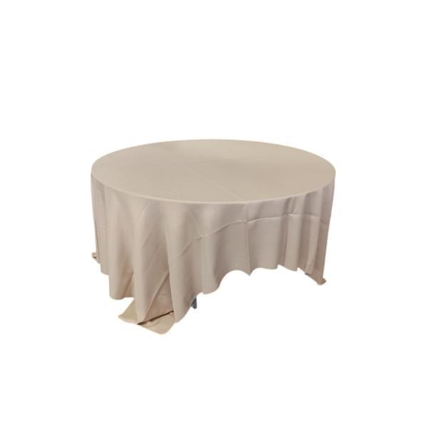 Linen mocha tablecloth 3/3 for rent – Galore Events | Rentlyz