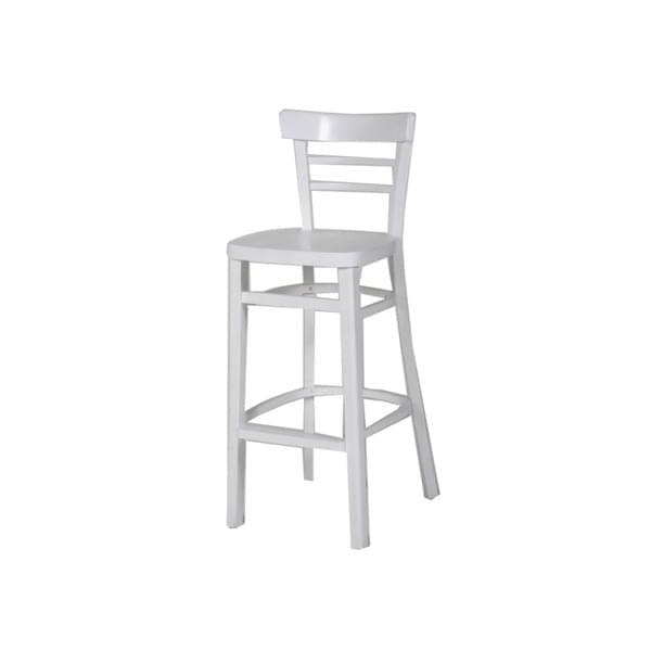 White Irish bar chair for rent – Shanti Eleganti | Rentlyz