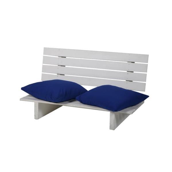 White double futon for rent – Shanti Eleganti | Rentlyz