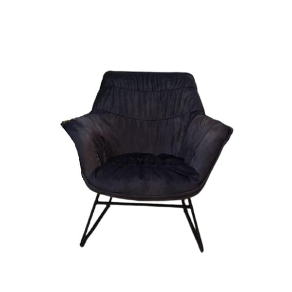 Leonardo black armchair for rent – Shanti Eleganti | Rentlyz