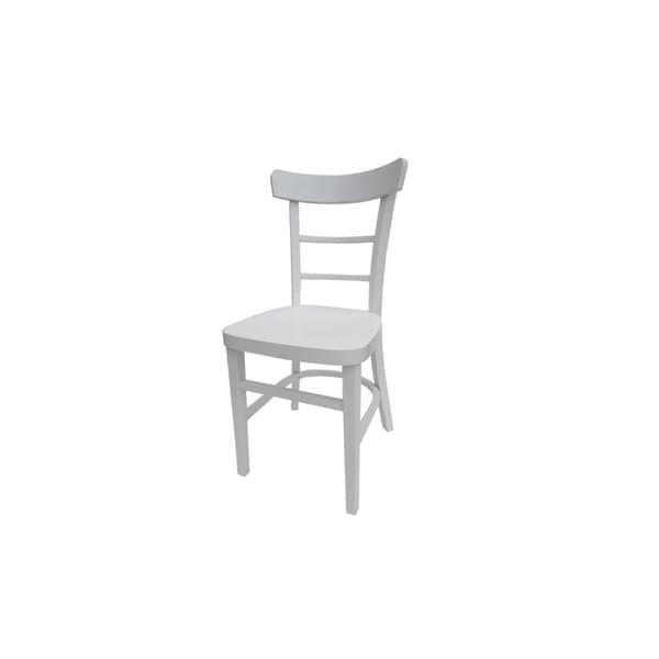 White Irish coffee chair for rent – Shanti Eleganti | Rentlyz