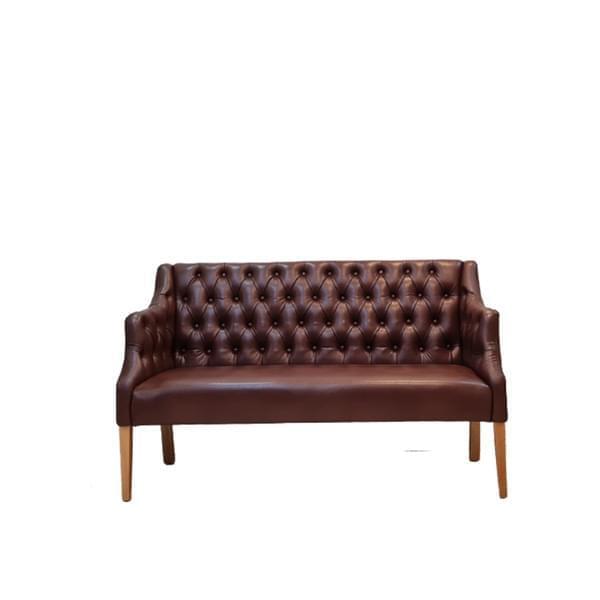 Italiano burgundy couch for rent – Shanti Eleganti | Rentlyz