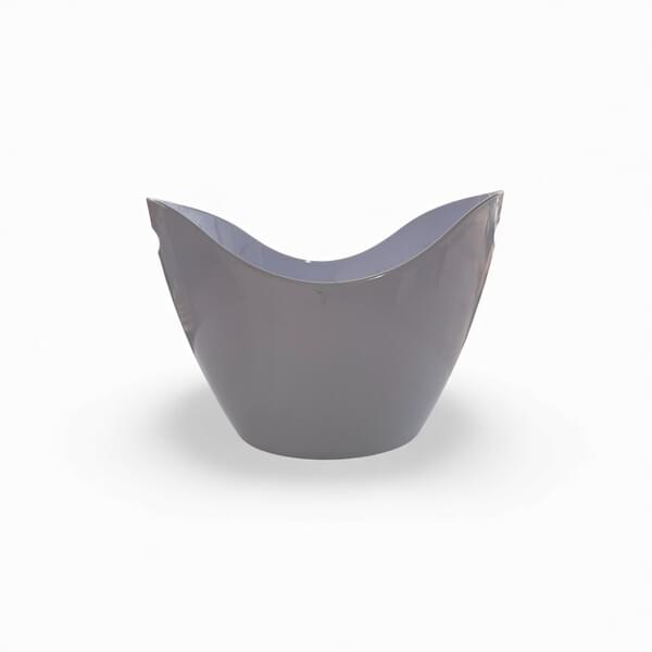 White Plastic Ice Bucket for rent – Les Events | Rentlyz