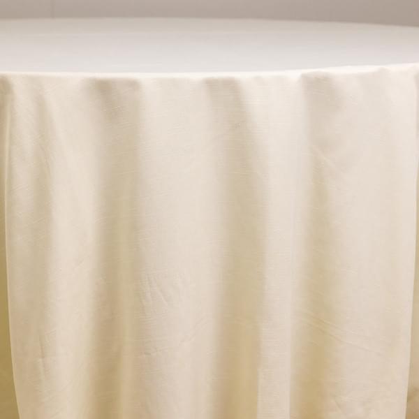 Square Cream Linen Tablecloth 3x3 for rent – Camisa Events | Rentlyz