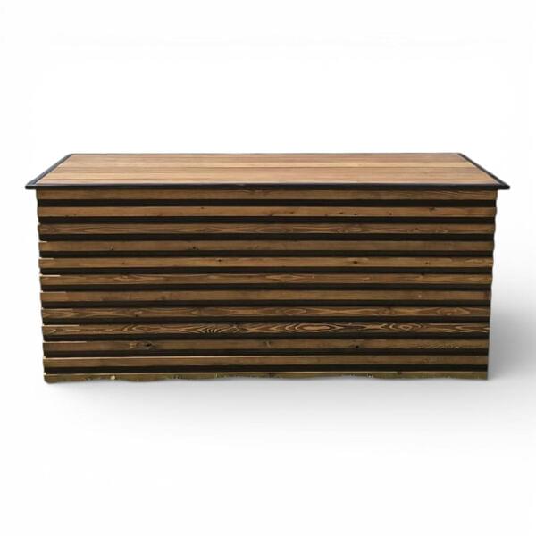 Striped Sideboard for rent – Shanti Eleganti | Rentlyz