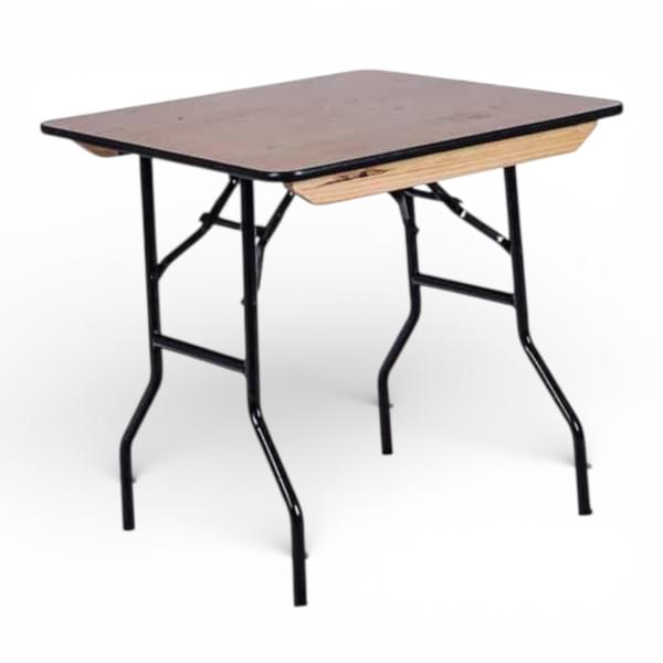 Square Wooden Table for rent – Idans | Rentlyz