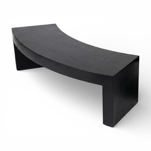 Black Crescent Table for rent – Sugoy Design | Rentlyz