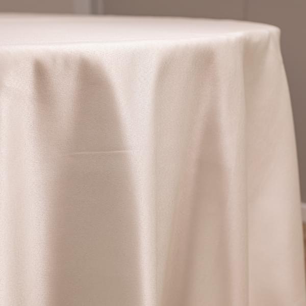 Square Cream Satin Tablecloth 3/3 for rent – Camisa Events | Rentlyz