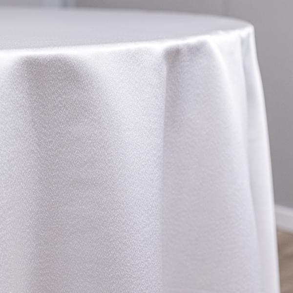 White Satin Square Tablecloth 3x3 for rent – Camisa Events | Rentlyz