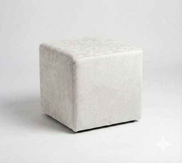 Single White Ottoman for rent – GuestLine | Rentlyz