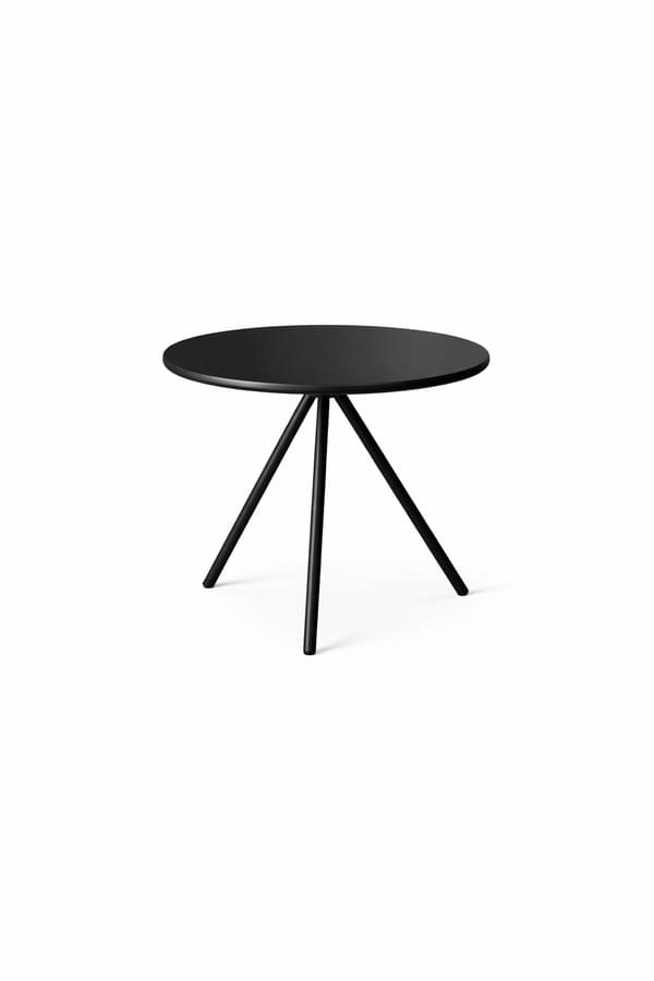 Black Round Coffee Table Black Leg for rent – Galore Events | Rentlyz