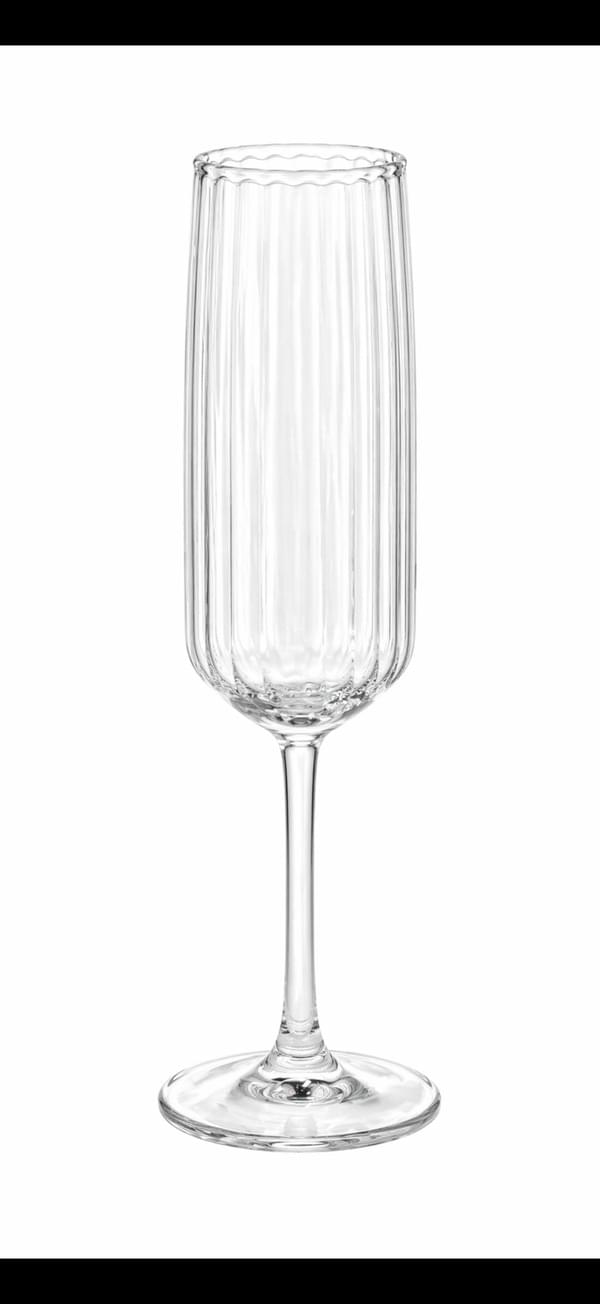 195ml Striped Champagne Glass for rent – Galore Events | Rentlyz