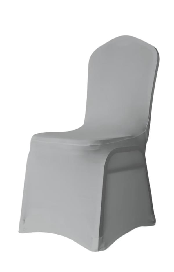 Gray Chair Cover for rent – Les Events | Rentlyz