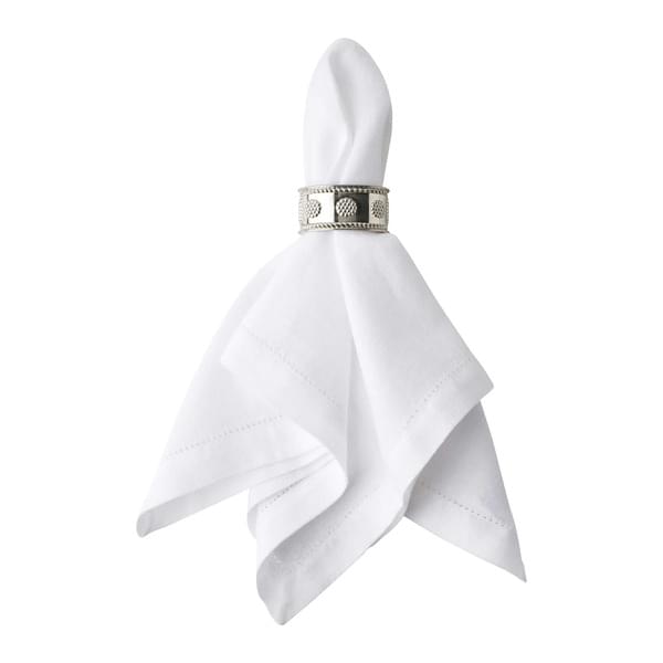 White linen napkin for rent – Les Events | Rentlyz