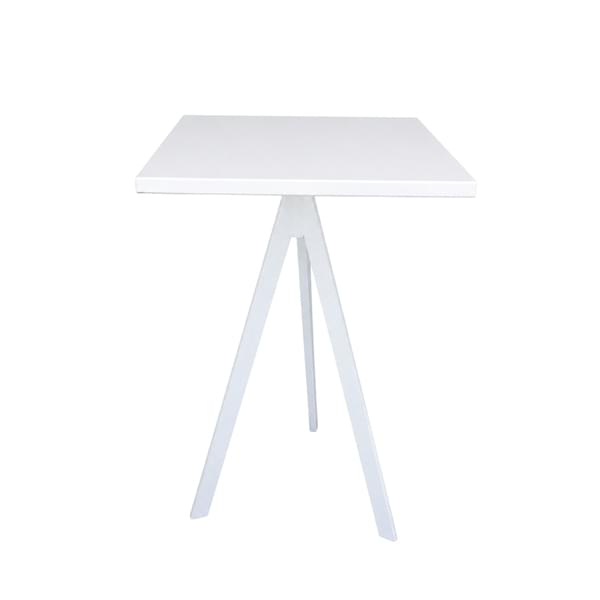 White square Bar Table – Pyramid Base for rent – Les Events | Rentlyz