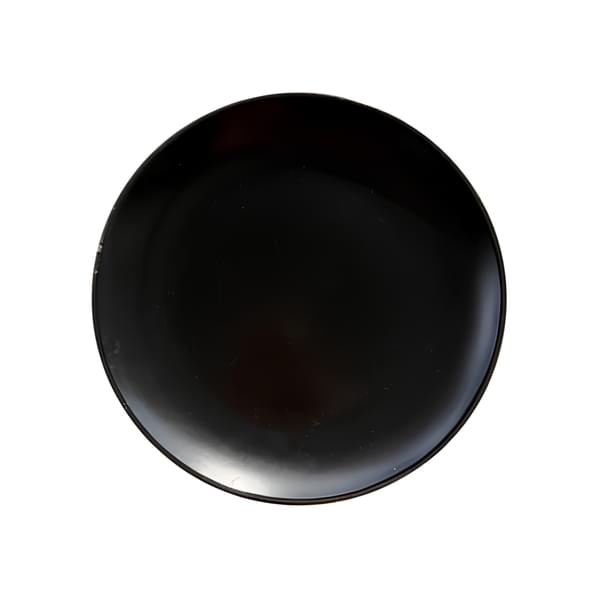 Main Serving Plate – Base Model, Black Porcelain for rent – Les Events | Rentlyz
