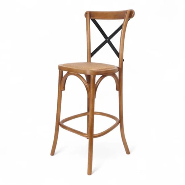 Cross Bar Chair X - Brown for rent – Anwar | Rentlyz