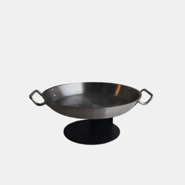 Stainless steel pan + stand for rent – Kasaro | Rentlyz